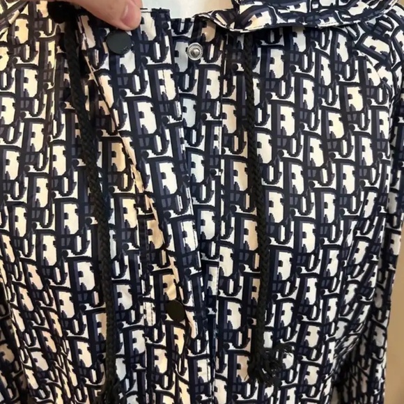 Di*or Print Nylon Jacket Sz.S - Picture 6 of 8